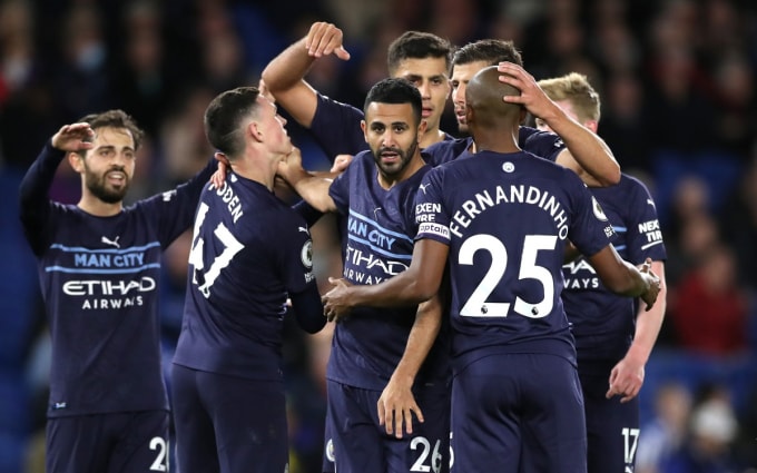 brighton 14 man city man city vuon len vi tri thu 2 tai premier league hinh 1