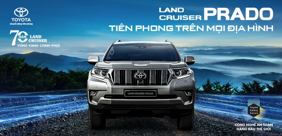 toyota viet nam gioi thieu land cruiser prado va fortuner 27at phien ban moi hinh 1