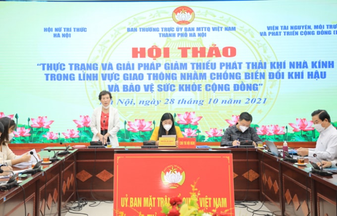 ha noi ban giai phap giam thieu phat thai khi nha kinh trong linh vuc giao thong hinh 3
