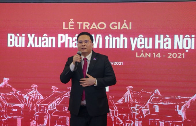 le trao giai bui xuan phai  vi tinh yeu ha noi lan thu 14 hinh 4