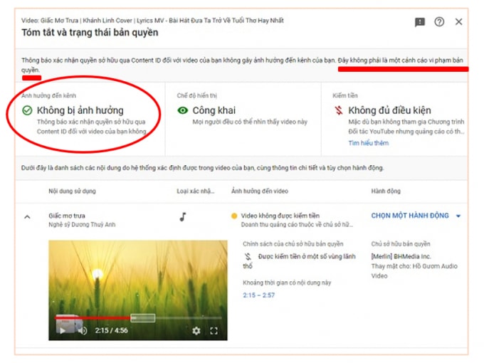nhac si giang son co bi danh gay ban quyen ca khuc tren youtube hinh 1