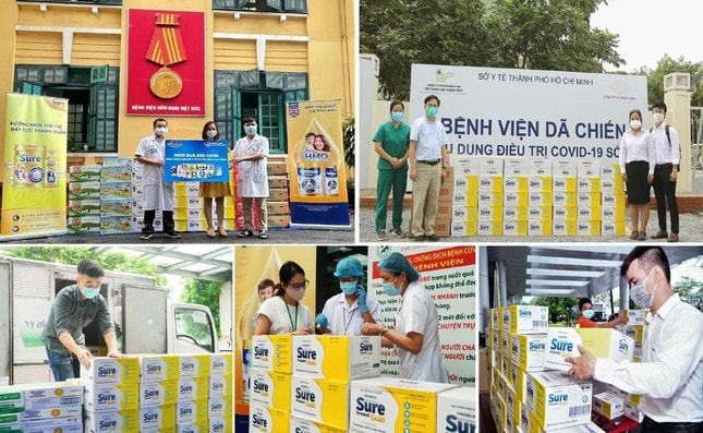 vinamilk sure prevent gold tri an nhung chien si ao trang hinh 6