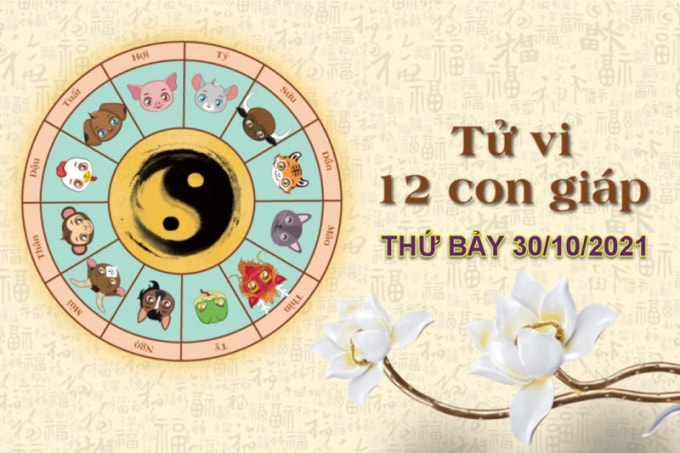 tu vi hom nay 30 10 2021 thu 7 ngay 25 9 am lich cua 12 con giap hinh 1