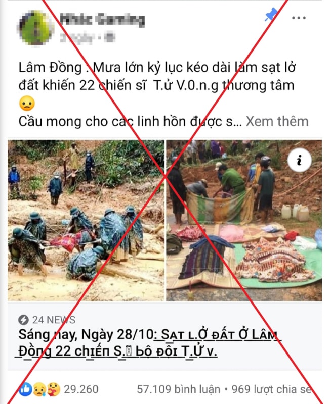 lam dong thong tin sat lo dat lam 22 chien si tu vong la sai su that hinh 1