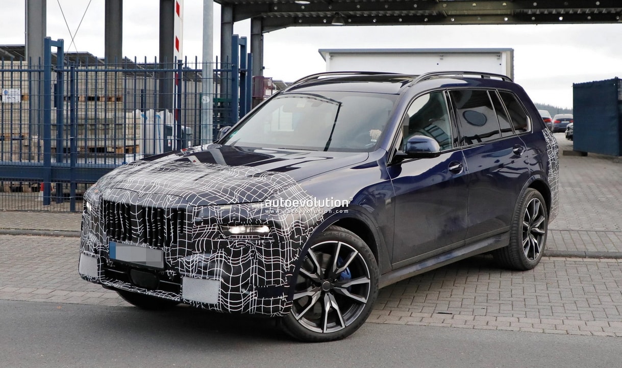 lo dien hinh anh bmw x7 facelift phien ban thu nghiem hinh 1