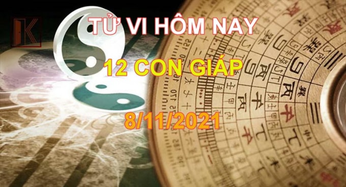 tu vi hom nay 8 11 2021 thu 2 ngay 4 10 am lich cua 12 con giap hinh 1