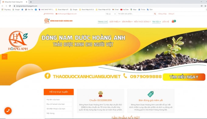 cong ty tnhh dong nam duoc hoang anh vi pham phap luat ve quang cao hinh 1