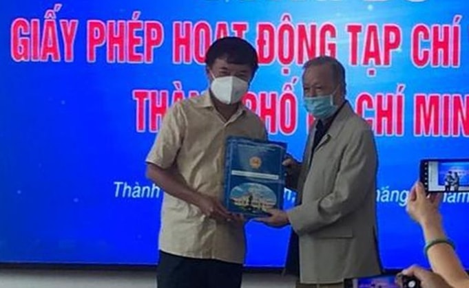 nha bao bui anh tan lam tong bien tap tap chi van nghe tpho chi minh hinh 1