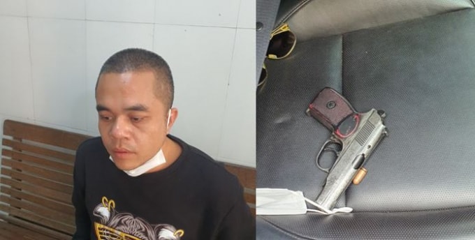 bat nhanh doi tuong gay ra vu no sung tai nghe an hinh 1