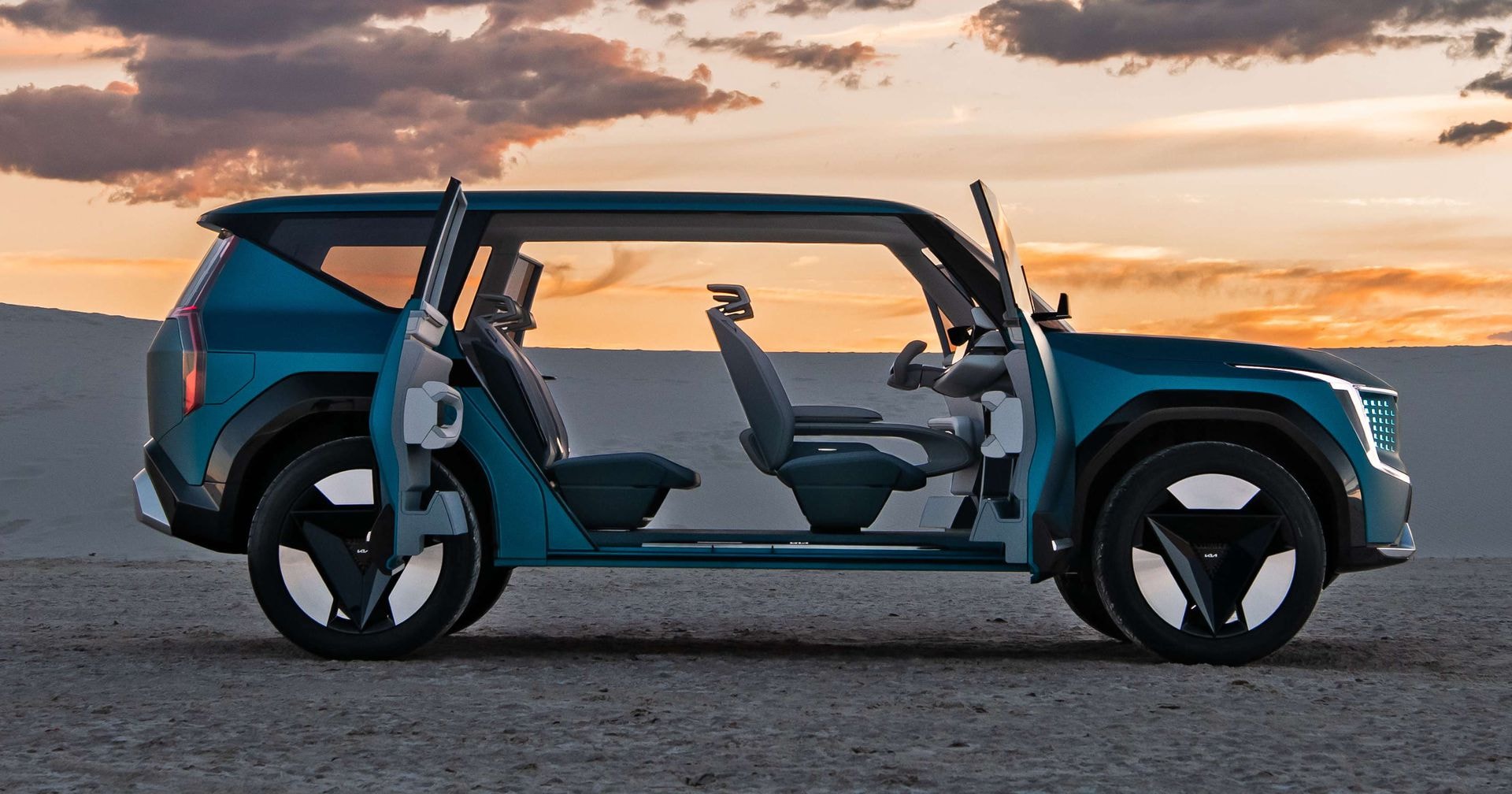 kia ev9 concept chinh thuc ra mat tai su kien los angeles auto show 2021 hinh 2
