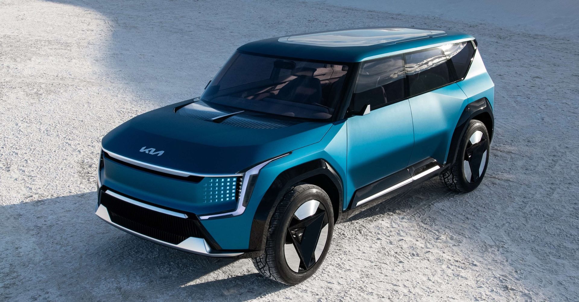 kia ev9 concept chinh thuc ra mat tai su kien los angeles auto show 2021 hinh 1