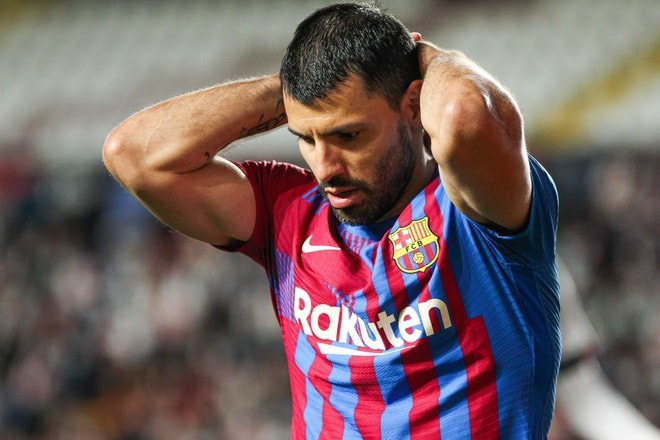 sergio aguero quyet dinh giai nghe o tuoi 33 vi benh tim hinh 1
