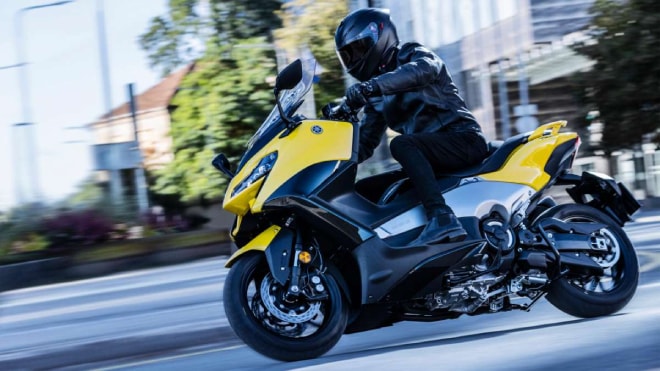 xe tay ga 2022 yamaha tmax 560 tech max ra mat tai chau au thiet ke ham ho hinh 12
