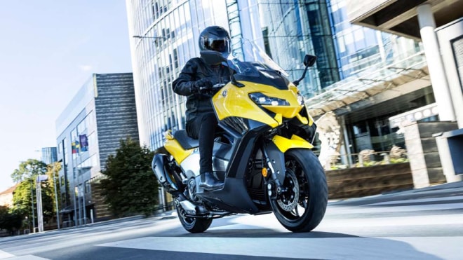xe tay ga 2022 yamaha tmax 560 tech max ra mat tai chau au thiet ke ham ho hinh 3