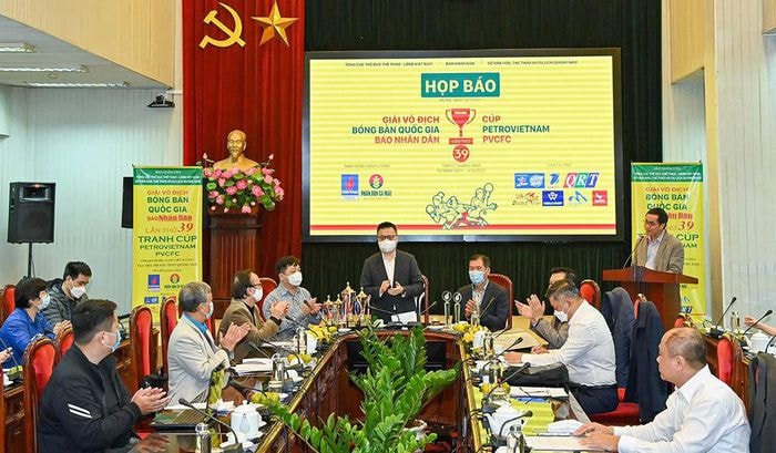 hon 100 van dong vien se tham du giai vo dich bong ban toan quoc bao nhan dan lan thu 39 hinh 1