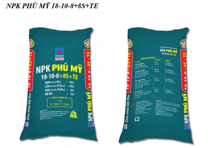npk phu my ra mat dong cong thuc moi npk phu my 18 12 8te va 18 10 88ste hinh 2