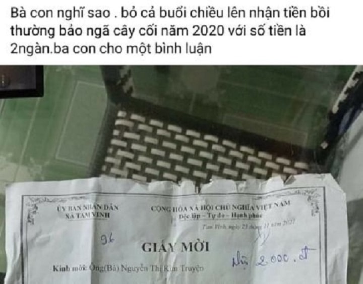 mot ho dan o quang nam duoc ho tro 2000 dong sau con bao hinh 1
