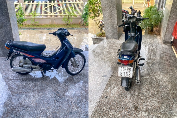 quan bac tu liem ha noi tim chu nhan cua 3 chiec xe may dang duoc tam giu hinh 3