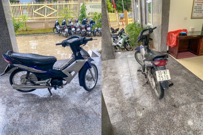 quan bac tu liem ha noi tim chu nhan cua 3 chiec xe may dang duoc tam giu hinh 1