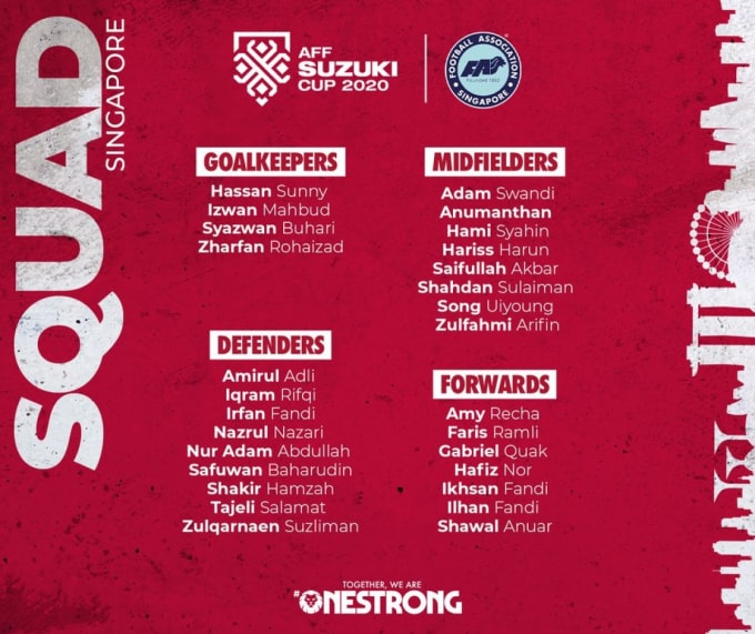 singapore chot danh sach du aff cup 2021 3 anh em nha fandi ahmad co ten hinh 2
