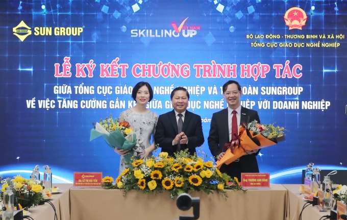 tap doan sun group ky hop tac voi tong cuc giao duc nghe nghiep hinh 2