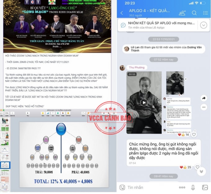 bo cong thuong canh bao ve aplgo co dau hieu kinh doanh da cap trai phep hinh 1