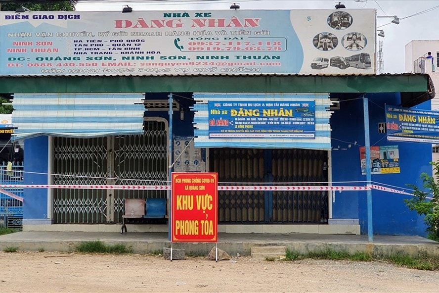 ninh thuan khoi to 2 tai xe lam lay lan dich benh covid 19 hinh 1