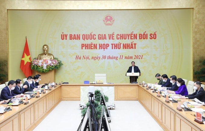 thu tuong pham minh chinh tap trung hoan thien the che tao thuan loi thuc day chuyen doi so hinh 1