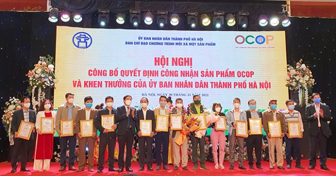 ha noi cong bo cac san pham dat tieu chuan ocop hinh 2