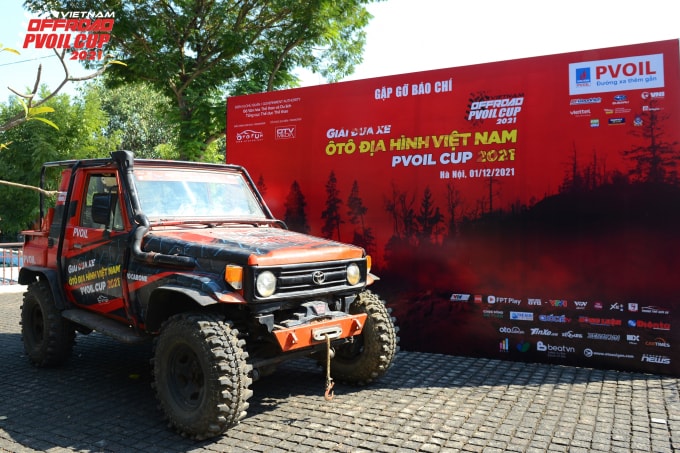 khoi dong giai dua xe o to dia hinh viet nam pvoil cup 2021 hinh 2