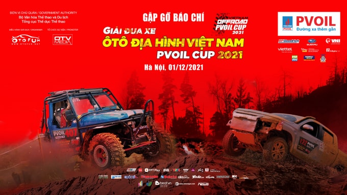 khoi dong giai dua xe o to dia hinh viet nam pvoil cup 2021 hinh 3