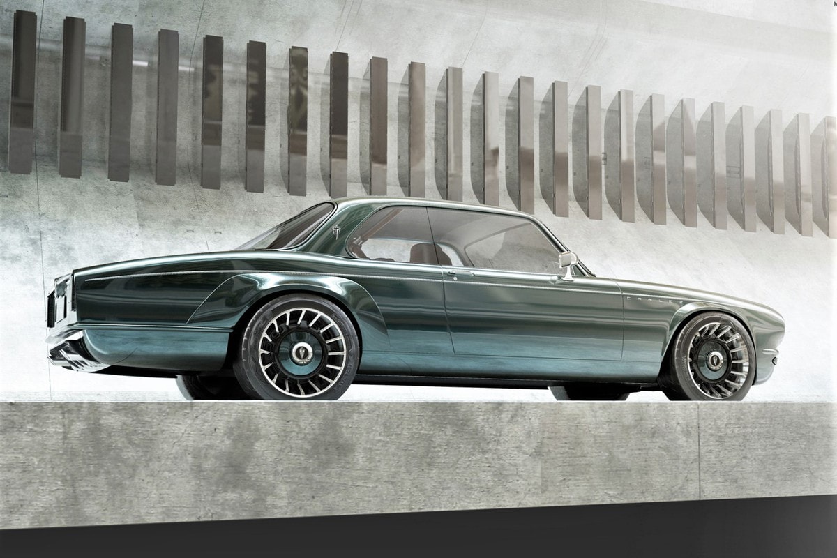 xe co jaguar xj coupe bien hinh theo phong cach than rong hinh 7
