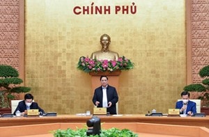 thu tuong pham minh chinh chu tri phien hop chinh phu thuong ky thang 11 2021 hinh 1