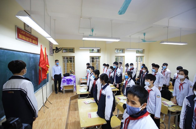 ha noi hoc sinh tai dia ban co nguy co cao muc do dich cap 3 4 van phai hoc truc tuyen hinh 1