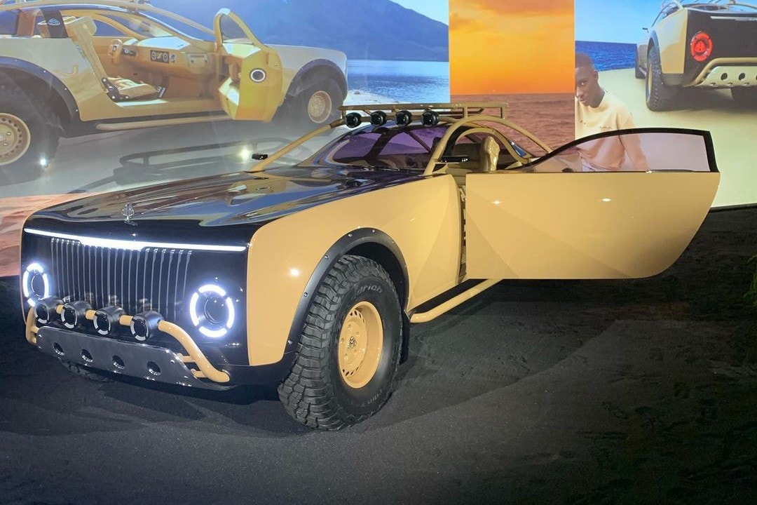 mercedes maybach bien hinh thanh xe off road chay dien hinh 7