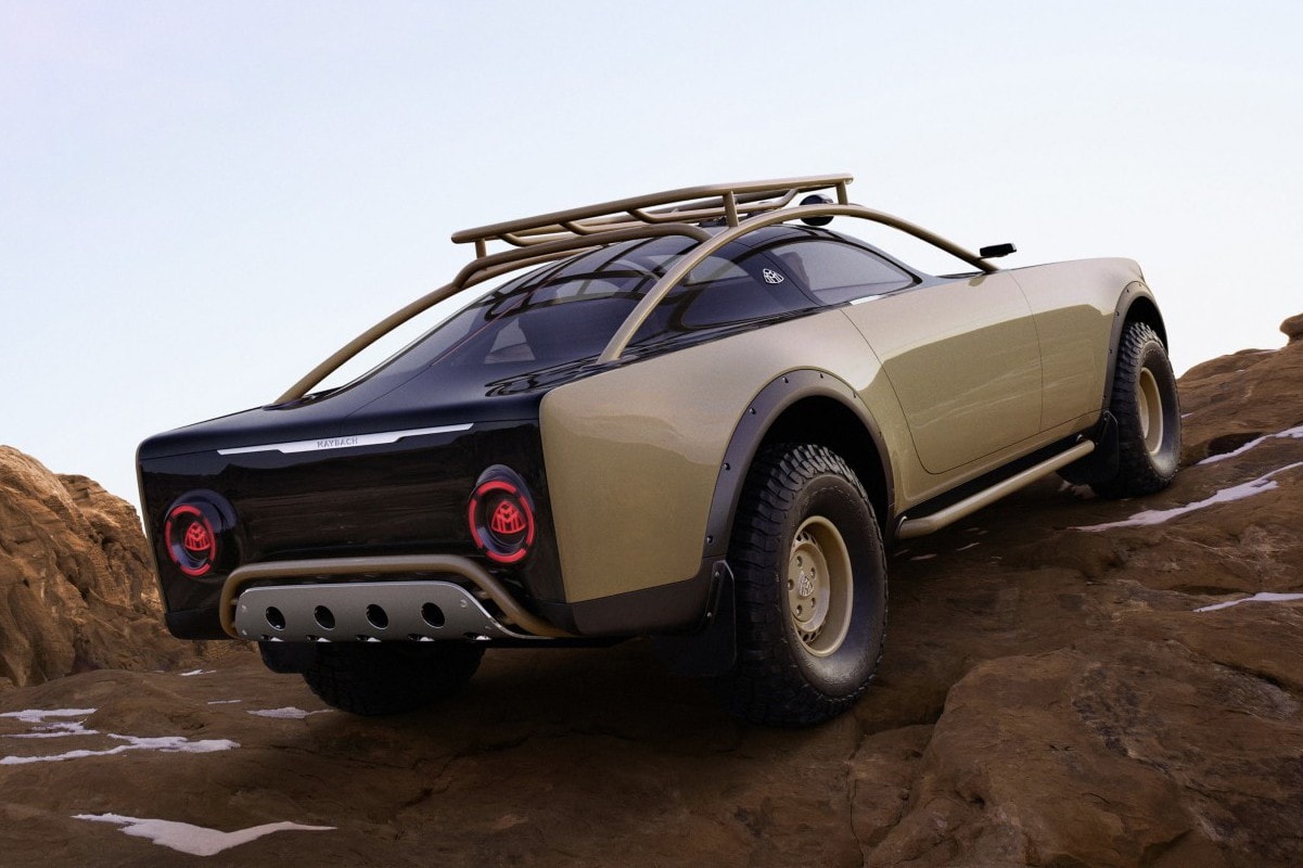 mercedes maybach bien hinh thanh xe off road chay dien hinh 6