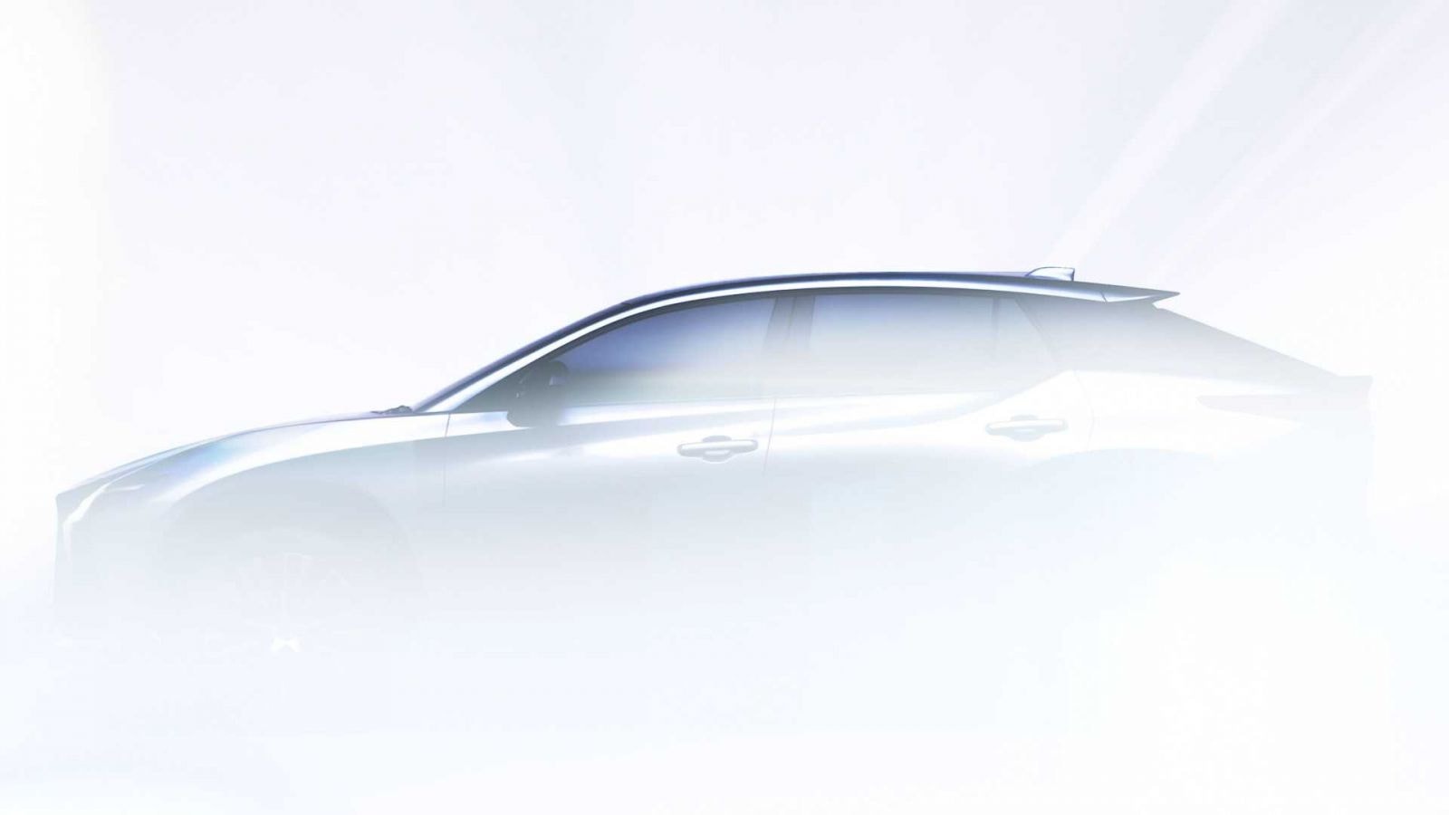 lexus cong bo anh teaser ve mau suv chay hoan toan bang dien rz hinh 2