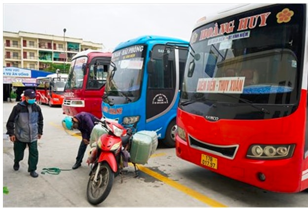tuyen xe buyt hue  da nang hoat dong tro lai tu 10 12 hinh 1