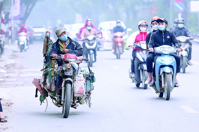 han che xe may tai cac thanh pho lon dung ban lui mai hinh 4