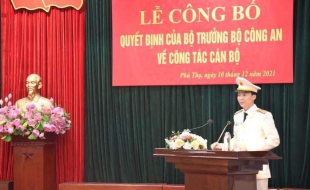 phu tho cong bo quyet dinh bo nhiem pho giam doc cong an tinh hinh 2
