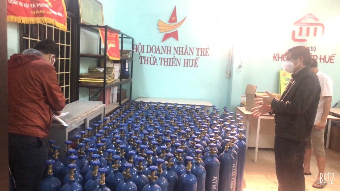 hoi doanh nhan tre viet nam trien khai mo hinh atm o xy ho tro dieu tri f0 tai hue hinh 2