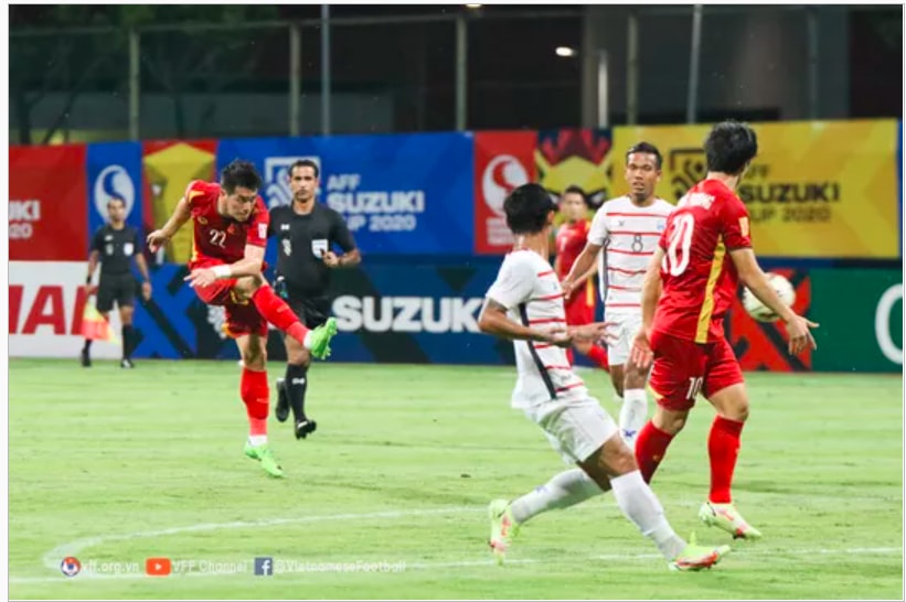 danh bai campuchia doi tuyen viet nam gap thai lan o ban ket aff cup 2020 hinh 1