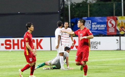 danh bai campuchia doi tuyen viet nam gap thai lan o ban ket aff cup 2020 hinh 2