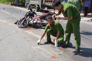 cong an truy tim tai xe xe tai lien quan vu tai nan chet nguoi hinh 1
