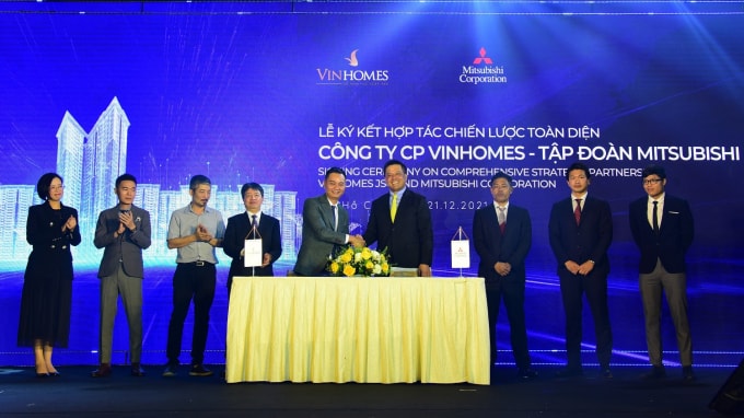 vinhomes ky ket hop tac toan dien voi mitsubishi hinh 1