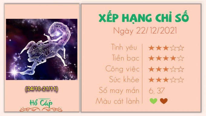 xem tu vi cua 12 cung hoang dao hom nay thu 4 ngay 22 12 2021 hinh 8