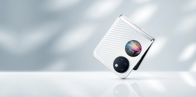 huawei ra mat dien thoai gap p50 pocket gia 1400 usd hinh 2