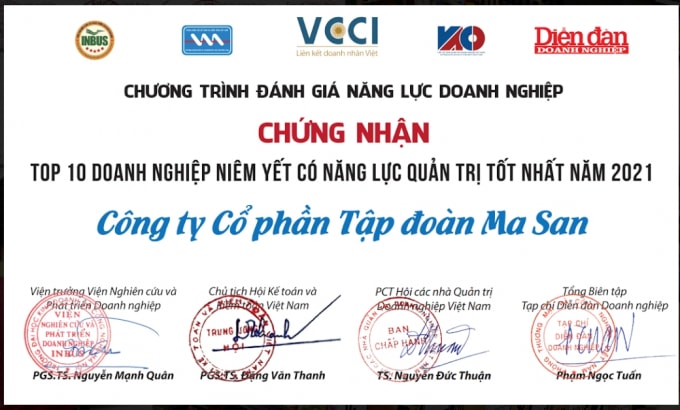 tap doan masan va cong ty thanh vien chung minh suc khoe doanh nghiep thoi covid hinh 1