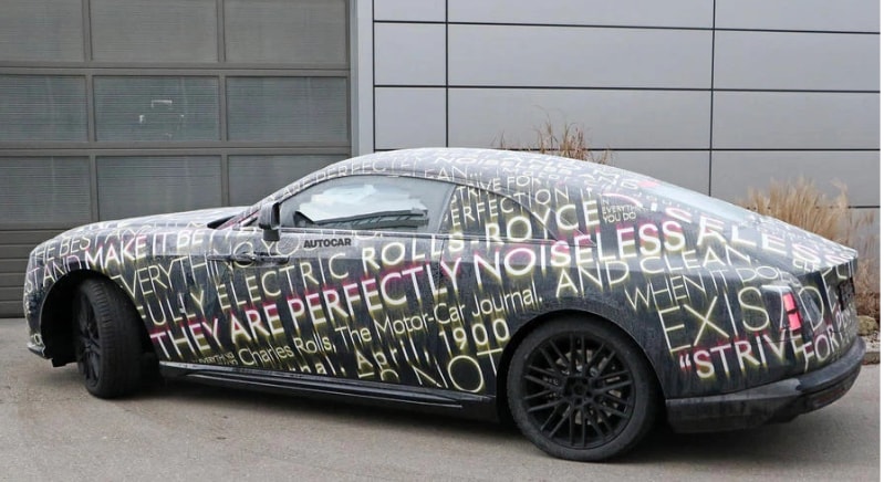 rolls royce spectre duoc bat gap dang chay thu nghiem tren duong hinh 3