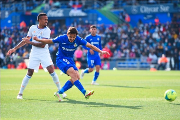 real madrid thua getafe tai vong 19 la liga 2021 22 hinh 1